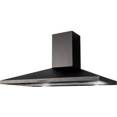 Kitchen extractor fan SIA CHL90BL 90cm 90cm, Black