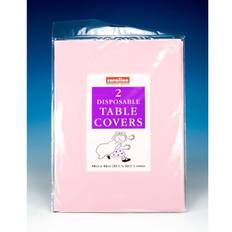 Pink Table Cloths Caroline Square Paper Tablecovers