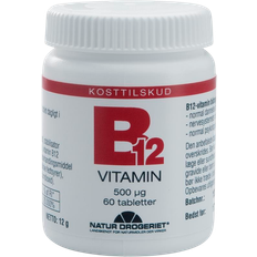 Natur Drogeriet Mega B12 Vitamin 500mg 60 stk