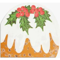 Christmas Plates, Cups & Cutlery Talking Tables Christmas Metallic Christmas Trees, Pack of 16