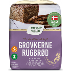 Valsemøllen Grovkernerugbrød med gær Valsemøllen