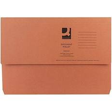 Q-CONNECT KF23014 285gsm Foolscap Document Wallet