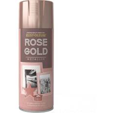 Rust-Oleum Elegant Metallic Rose Gold Metal Paint Gold 0.4L