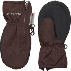 En Fant Mitten w. Zipper - Coffee Bean (240109-2124)