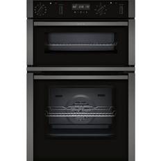 Built in Ovens - Dual - Telescopic Rails Neff U2ACM7HG0B Grey