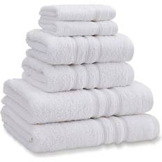 Catherine Lansfield Zero Twist Bath Towel White (120x70cm)