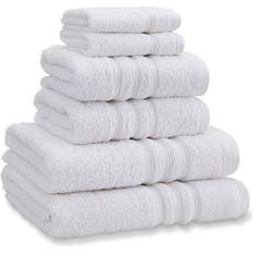 Solid Colours Towels Catherine Lansfield Zero Twist Towel White (120x70cm)