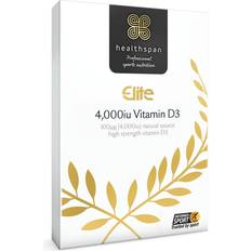 Elite Vitamin D3 4,000iu, 120 Capsules