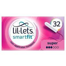 Lil-Lets Non-Applicator Tampons Super 32