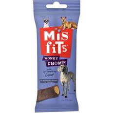 Misfits Misfits Wonky Chomp Adult Medium Dog Treats Liver 2 Stick 170g