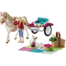 Plastique Ensembles de jeu Schleich Horse Club Hestevogn til hesteshow