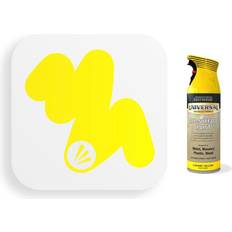 Paint Rust-Oleum Universal All Surface Spray Paint Metal Paint Yellow 0.4L