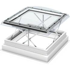 Velux Flat Roof Smoke Vent Aluminium, Tre Takvindu 3-glassvindu