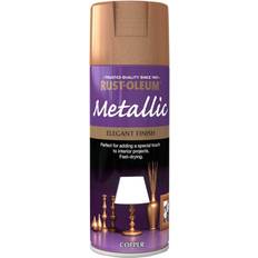 Rust-Oleum Metal Paint Rust-Oleum AE0110003E8 Metallic Elegant Metallic Copper Spray Metal Paint Gold 0.4L