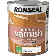 Ronseal 36866 Interior Varnish Quick Dry Protezione legno Bianco