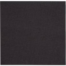 Noir Serviettes en Tissu Fiesta Lunch Napkins Serviette en Tissu Noir