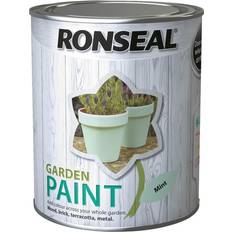 Paint Ronseal 38267 Garden Paint Mint Wood Paint, Metal Paint 0.75L