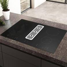 Induction hob with downdraft SIA IHDR80BL