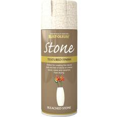 Rust-Oleum Stone Bleached stone Textured effect Multi-surface Metal Paint Grey 0.4L