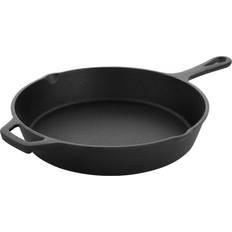 Cast Iron Frying Pans MegaChef 10" Round Black