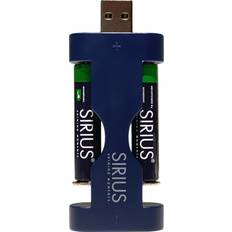 Usb Charger 4xaaa Decopower Genopladelige Batterier