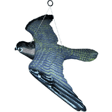 Haver & Udemiljøer Høg, flyvende skræmmefugl 54x36cm grå plastik