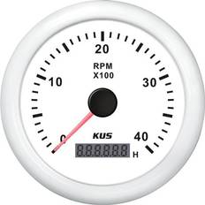 Rev counter Petrol 0-4000