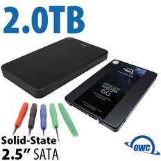 Festplatten DIY SSD Upgrade Bundle: OWC Express USB 3.2 (5Gb/s) Portable Storage Enclosure 2.0TB OWC Mercury E