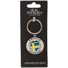 Joker Nøglering Spinner - Sweden/Sverige
