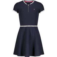 Tommy Hilfiger Girls Dresses Children's Clothing Tommy Hilfiger Toddler Girls Quarter Zip Dress - Navy Blue