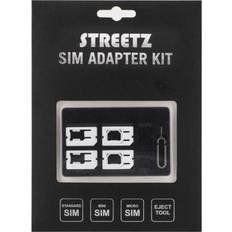 Simkortsadapter Streetz SIM-kortsadapter kit för standard/micro/nano-sim