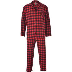 Black - Men Pajamas Hanes Mens Ultimate(R) Flannel Pajamas