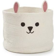 Klippan Yllefabrik Rabbit Felt Basket 40cm