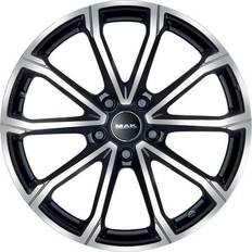 Mak DaVinci Black polished 8x19 5/112 ET50 B57.1