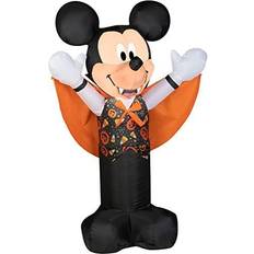 Gemmy Airblown Inflatable Mickey Mouse as Vampire with Candy Toss Vest