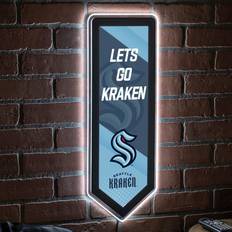 Evergreen Seattle Kraken LED Lighted Wall Sign Wall Decor