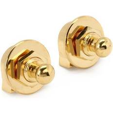 Musical Accessories Fender Strap Locks and Buttons Set Gold