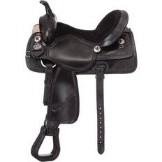 Tough-1 Series All Around Trail Saddle 15 Black