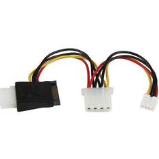 LP4 to SATA Power Cable Adapter with Floppy Power