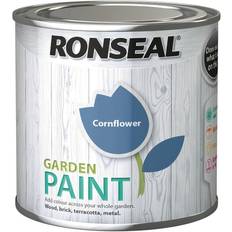 Ronseal Paint Ronseal 37375 Garden Paint Cornflower Wood Paint