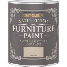 Rust-Oleum Satin Furniture Paint Butterscotch 750Ml Wood Paint Yellow 0.75L