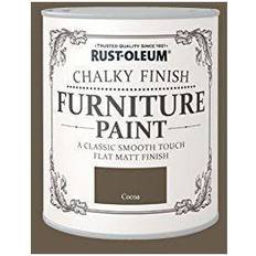 Rust-Oleum Cocoa Chalky Finish Paint 750Ml Wood Paint 0.75L