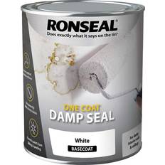 Ronseal 37563 One Coat Damp Woodstain White 0.75L