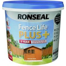 Ronseal 9L UV Fence Life + Paint - Harvest Wood Paint Gold