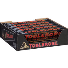 Toblerone Confectionery & Cookies Toblerone Dark Chocolate Bar, 3.5 oz, 20 Count