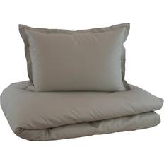 Satin Påslakan Borås Cotton Eliso Påslakan Beige (230x220cm)