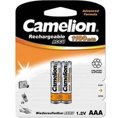 Aaa 1100 Camelion NH-AAA1100-BP2 Batteri 2 x AAA NiMH (uppladdningsbara) 1100 mAh