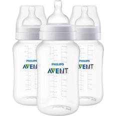 Machine Washable Baby Bottle Philips Avent Anti-Colic Baby Bottle 11oz 3pk Clear