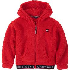 Tommy Hilfiger Hoodies Children's Clothing Tommy Hilfiger Big Girls Sherpa Zip-Up Hooded Sweatshirt (12/14)