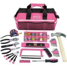 Tool Kits Apollo Tools 201pc DT0020P Household Kit Soft Sided Bag Tool Kit